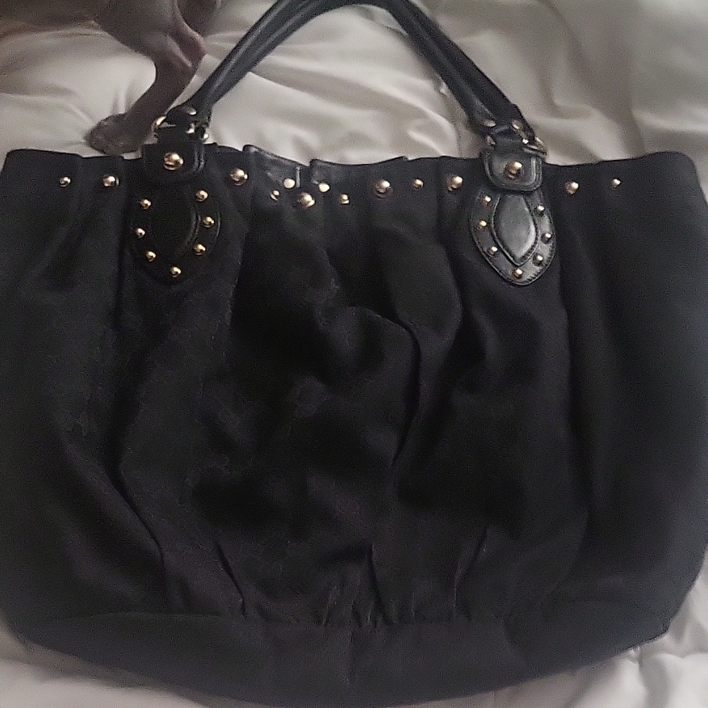 Elegant Black Tote Bag